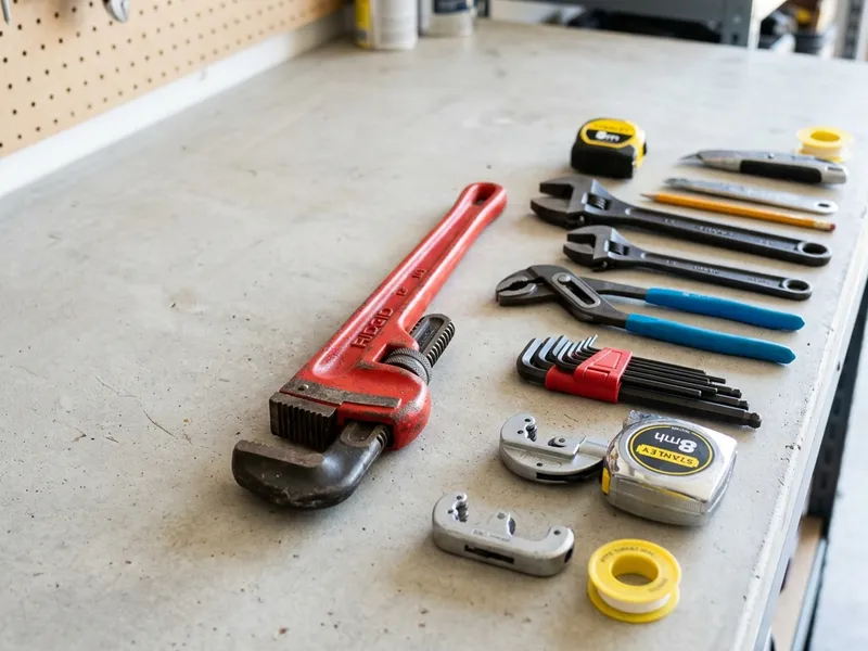 Professional plumbers in Orting, WA equipped with top-tier tools for residential and commercial plumbing services.